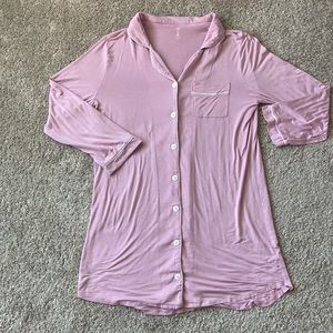 Oversized long sleep shirt